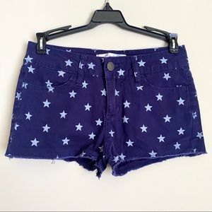 🇺🇸 20% OFF - No Boundaries Star Fringe Shorts